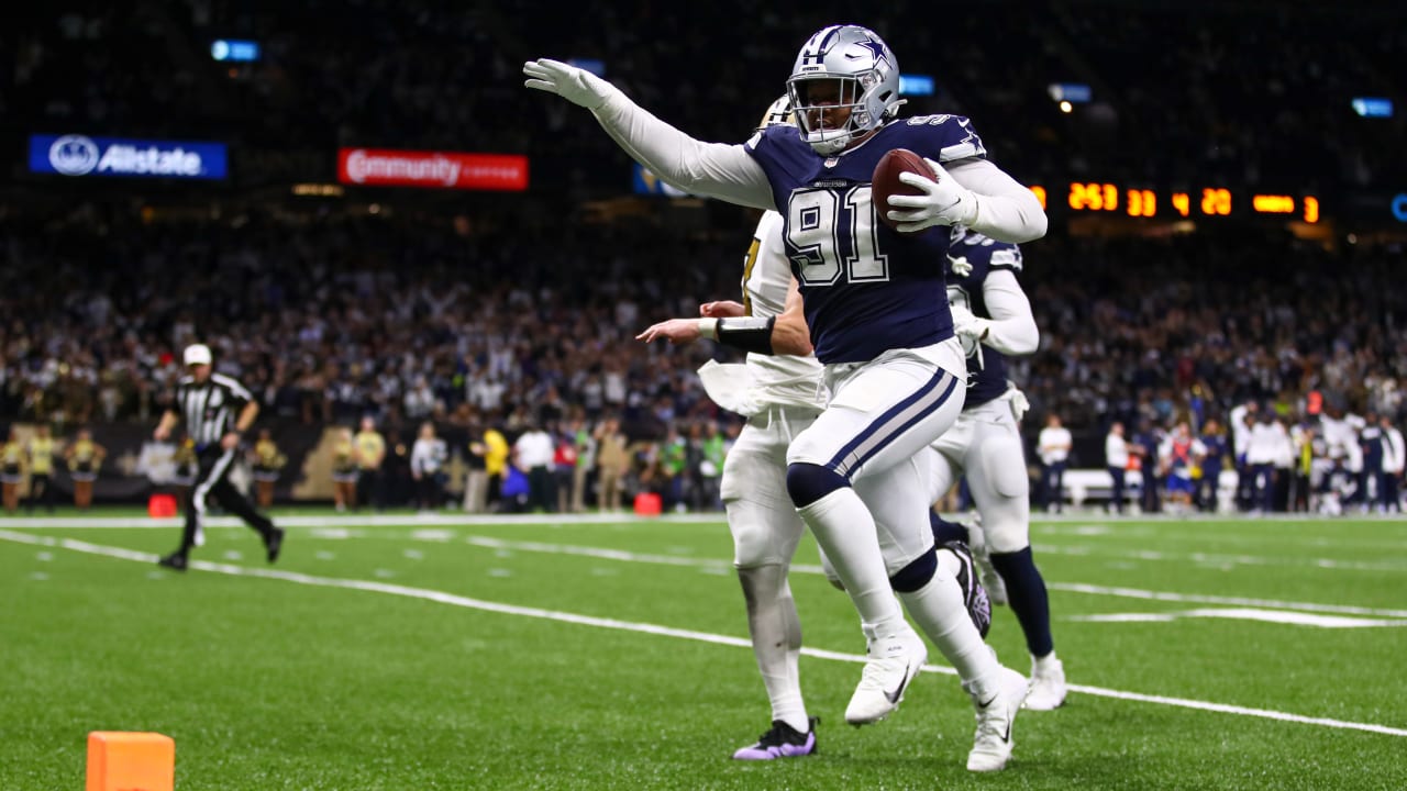 Dallas Cowboys defensive tackle Carlos Watkins (91) is seen during