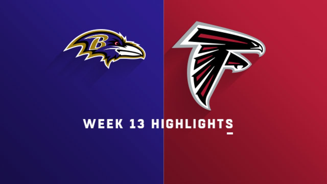 Ravens vs. Falcons Week 13 Highlights