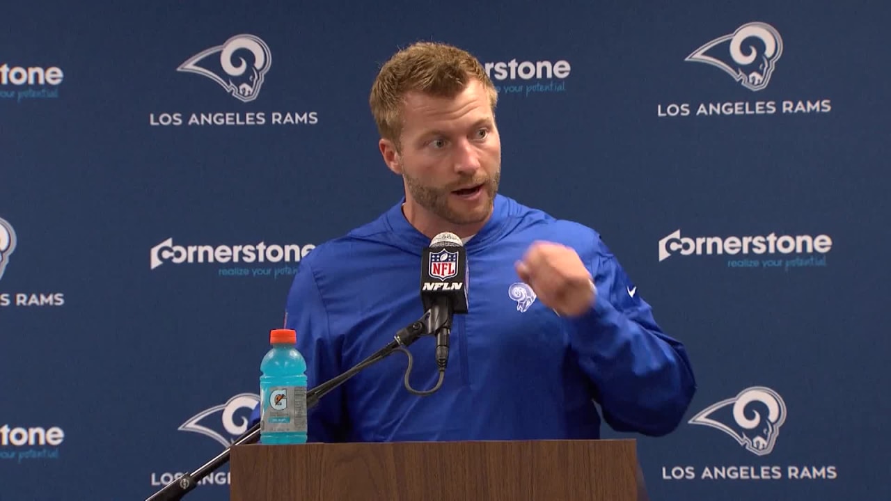 LIVE: Rams vs. Giants Post-Game Press Conferences After Win 