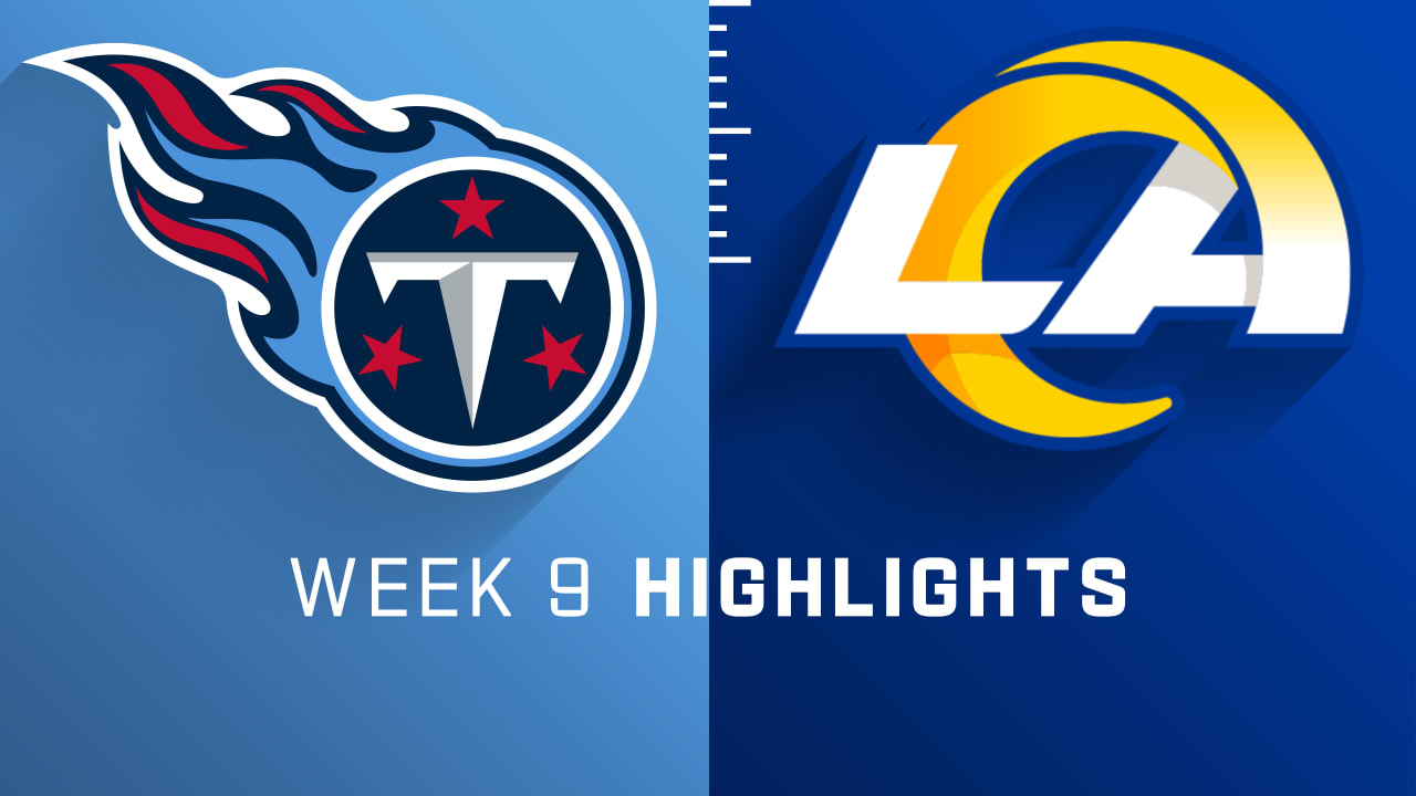 Tennessee Titans vs. Los Angeles Rams highlights