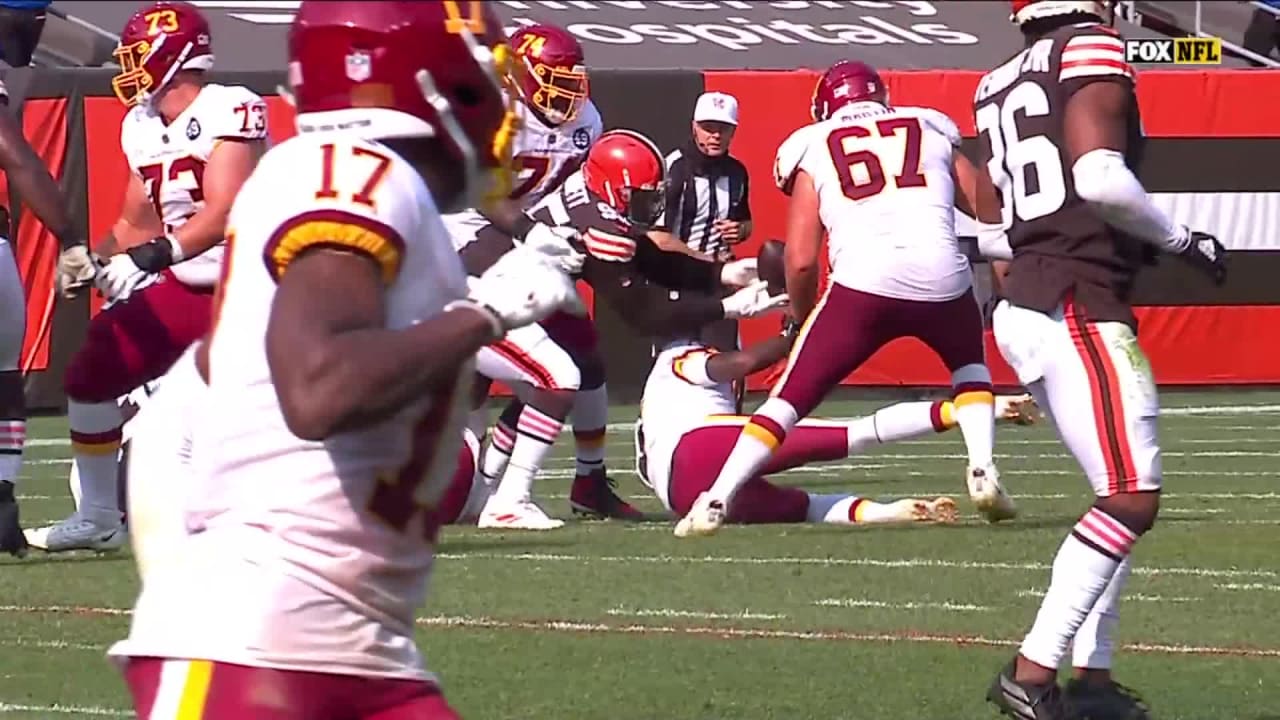 Myles Garrett Mic'd Up vs. Washington: Extended Cut