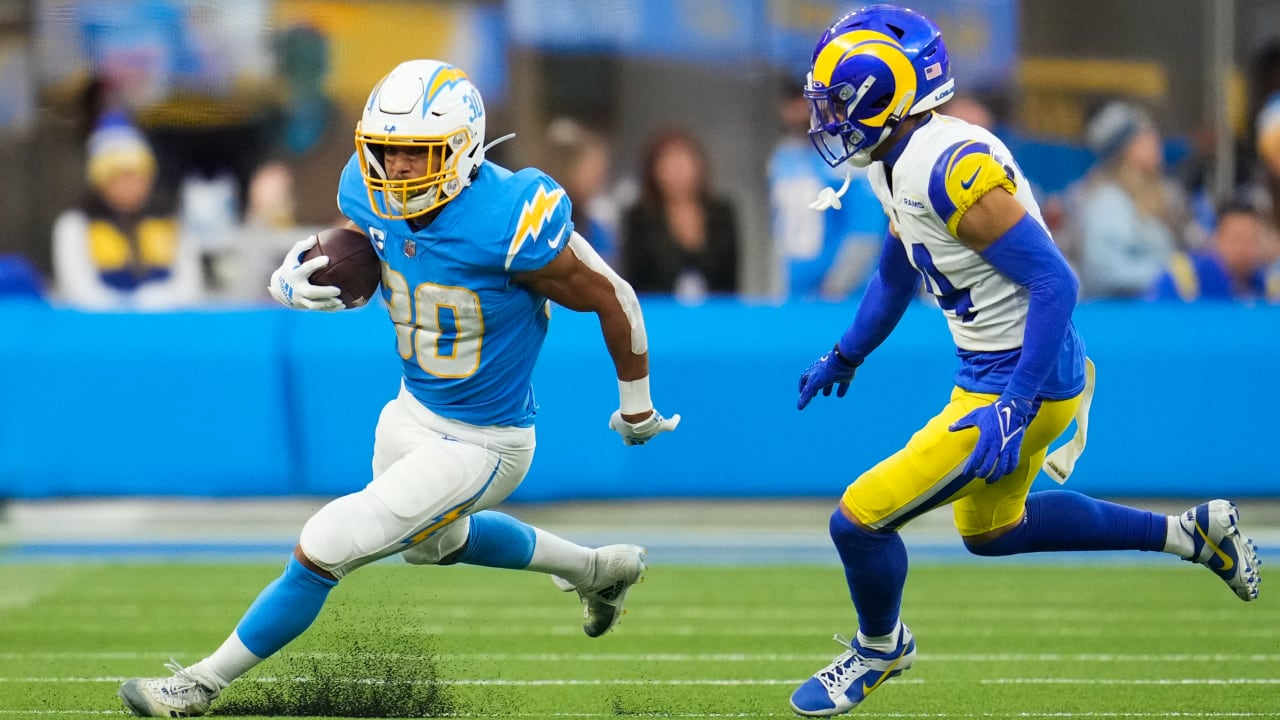 Los Angeles Chargers running back Austin Ekeler surpasses LaDainian