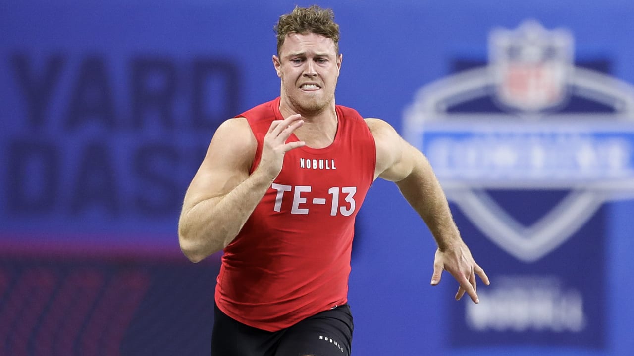 Photos  Top Images of the Tight End Workout at the 2023 NFL Combine