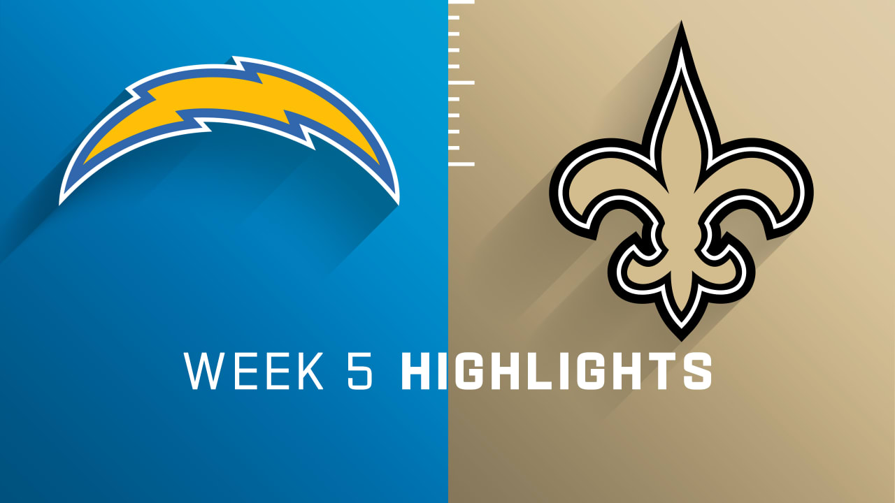 Los Angeles Chargers vs. New Orleans Saints - Highlights