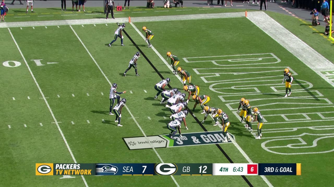 SaRodorick Thompson rushes for a 1-yard touchdown vs. Green Bay Packers 