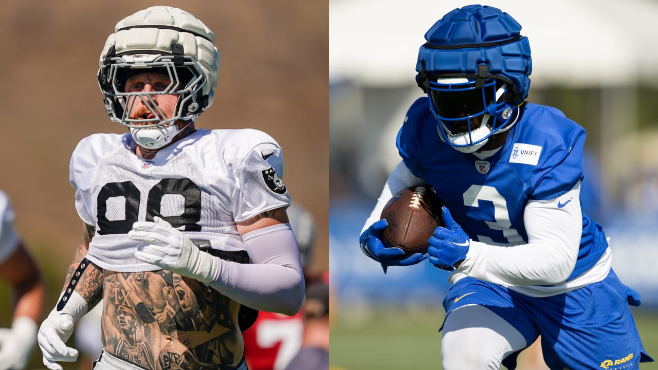 Raiders DE Maxx Crosby on training camp fight with Rams RB Cam Akers