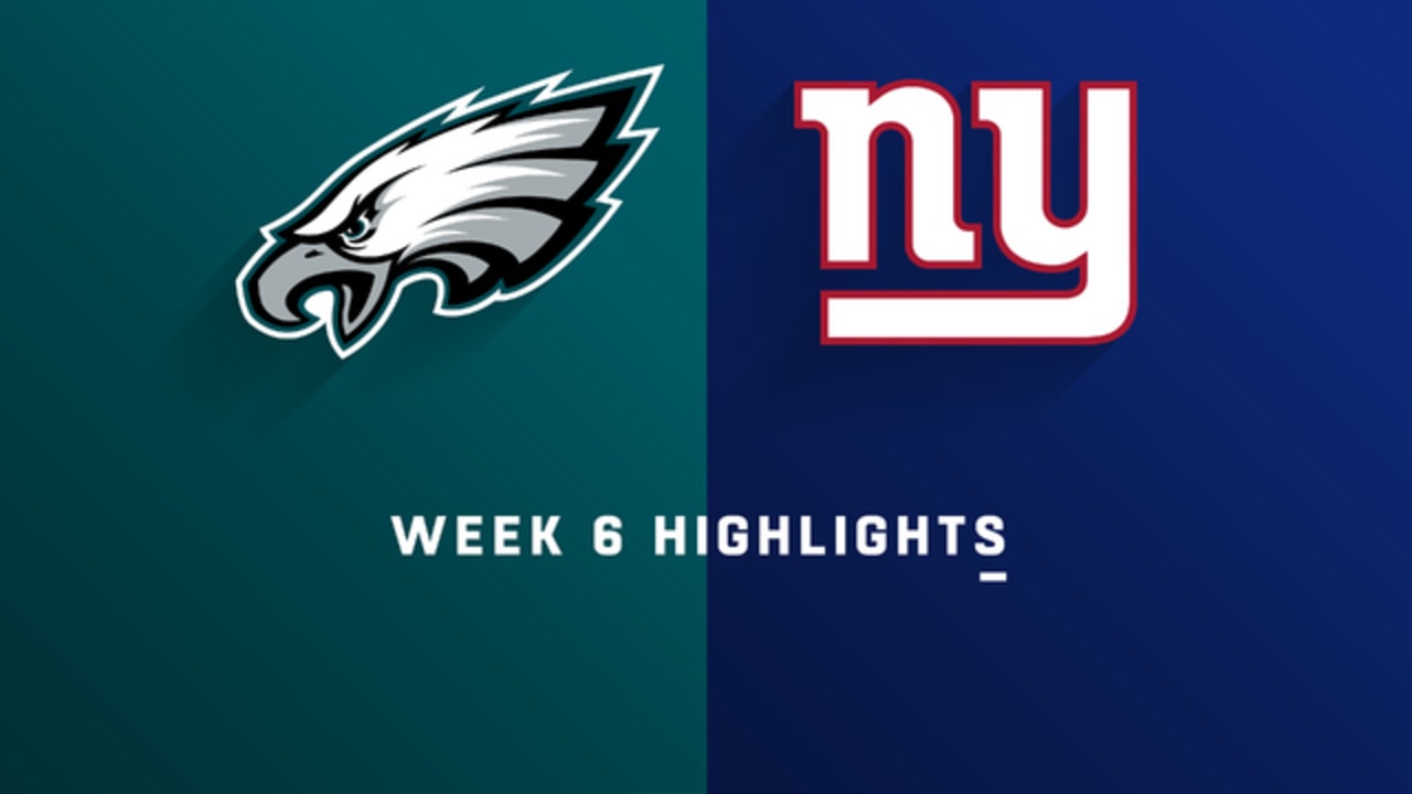 Philadelphia Eagles vs. Dallas Cowboys Week Six Highlights 