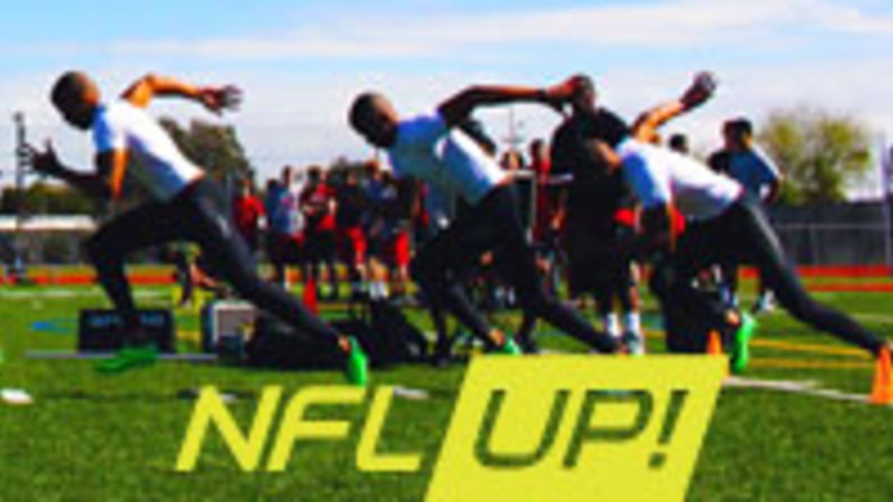 Pro Agility Drill Warm Up for Football Players at the NFL Combine