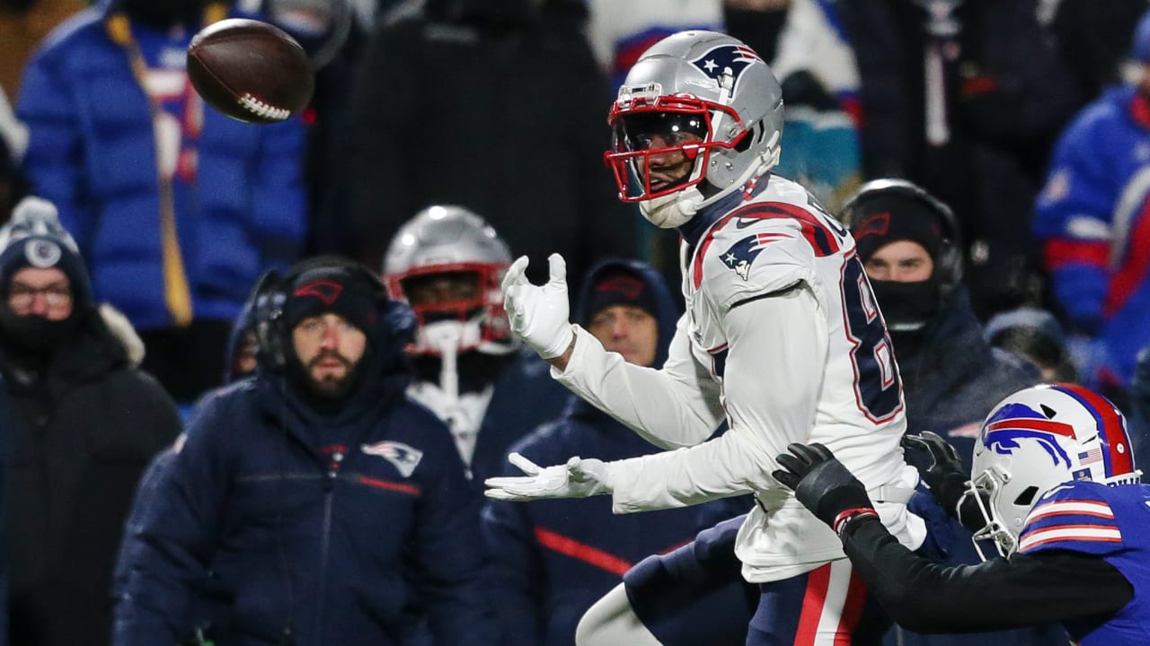 Every New England Patriots wide receiver Kendrick Bourne catch from 2-TD  game