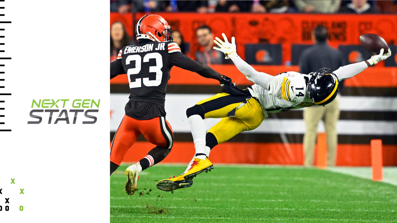 Numbers behind Pittsburgh Steelers wide receiver Pickens' viral