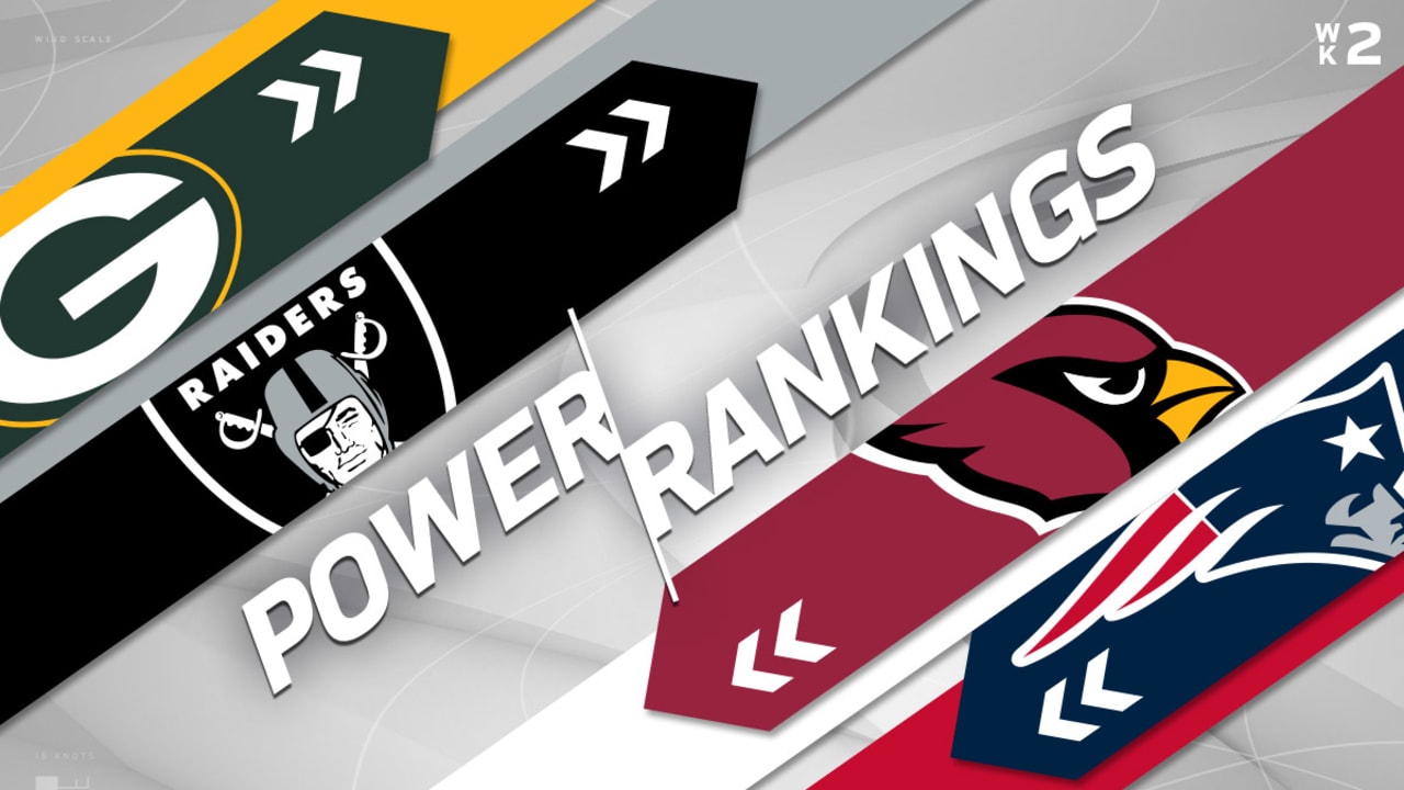 power rankings nfl week 2