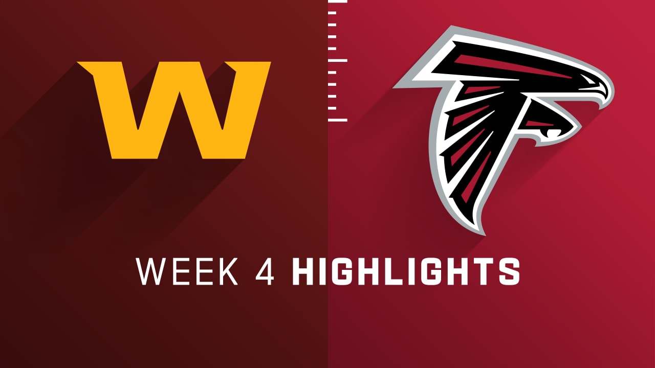 Washington Football Team vs. Atlanta Falcons highlights