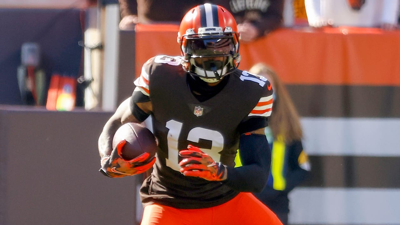 OBJ Sent Home With Illness From Browns Practice - News-Talk 1480 WHBC