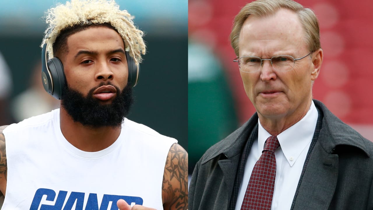 Giants owner John Mara tells Odell Beckham to play more and talk less, New  York Giants