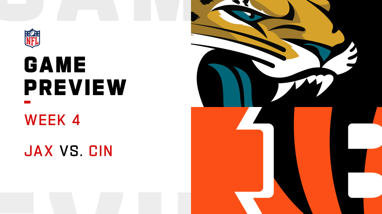 NFL Week 4 Game Preview: Jacksonville Jaguars vs. Cincinnati Bengals 