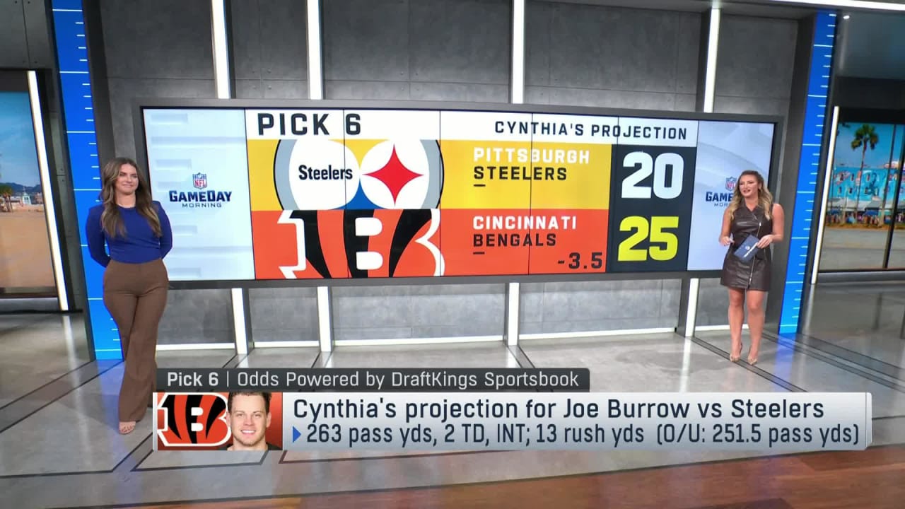 Pick 6: NFL Network's Cynthia Frelund makes Week 12 player projections