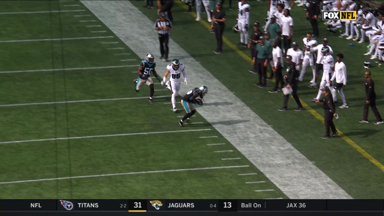 Panthers Highlights: Donte Jackson's first career NFL interception