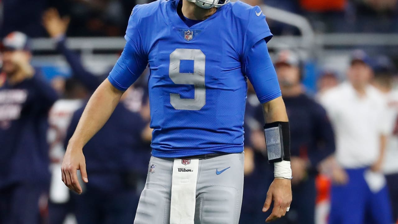 Matthew Stafford walks off as NFL photographer fractures spine in