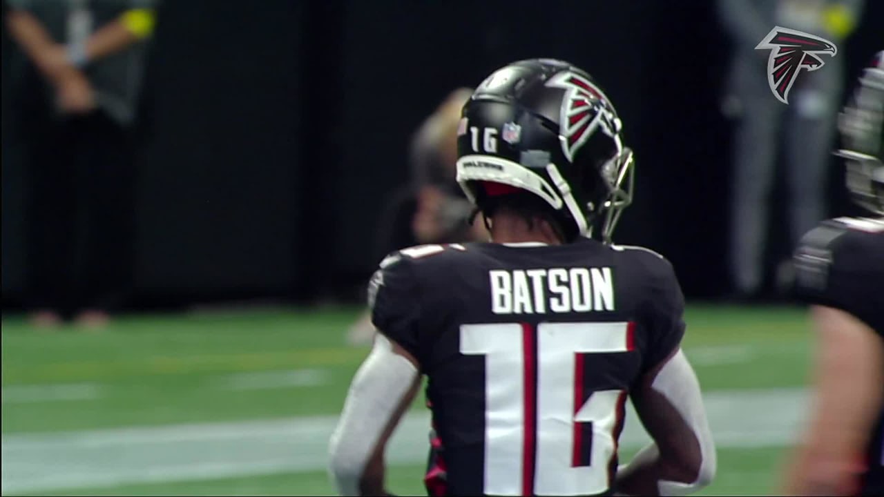 Atlanta Falcons quarterback Desmond Ridder zings 21-yard pass to twirling  wide receiver Cameron Batson