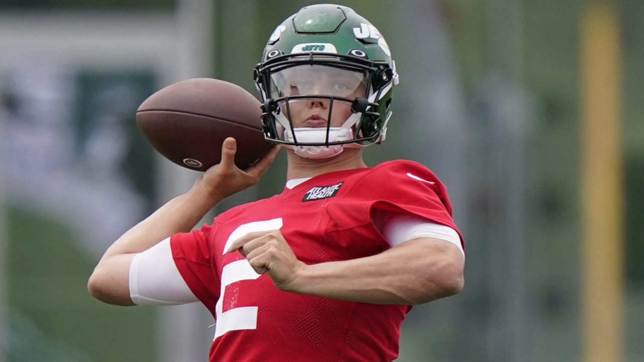 New York Jets quarterback Zach Wilson absent as training camp