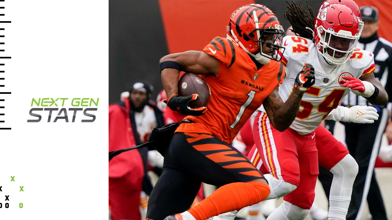 Fastest Bengals' ball carriers of 2021