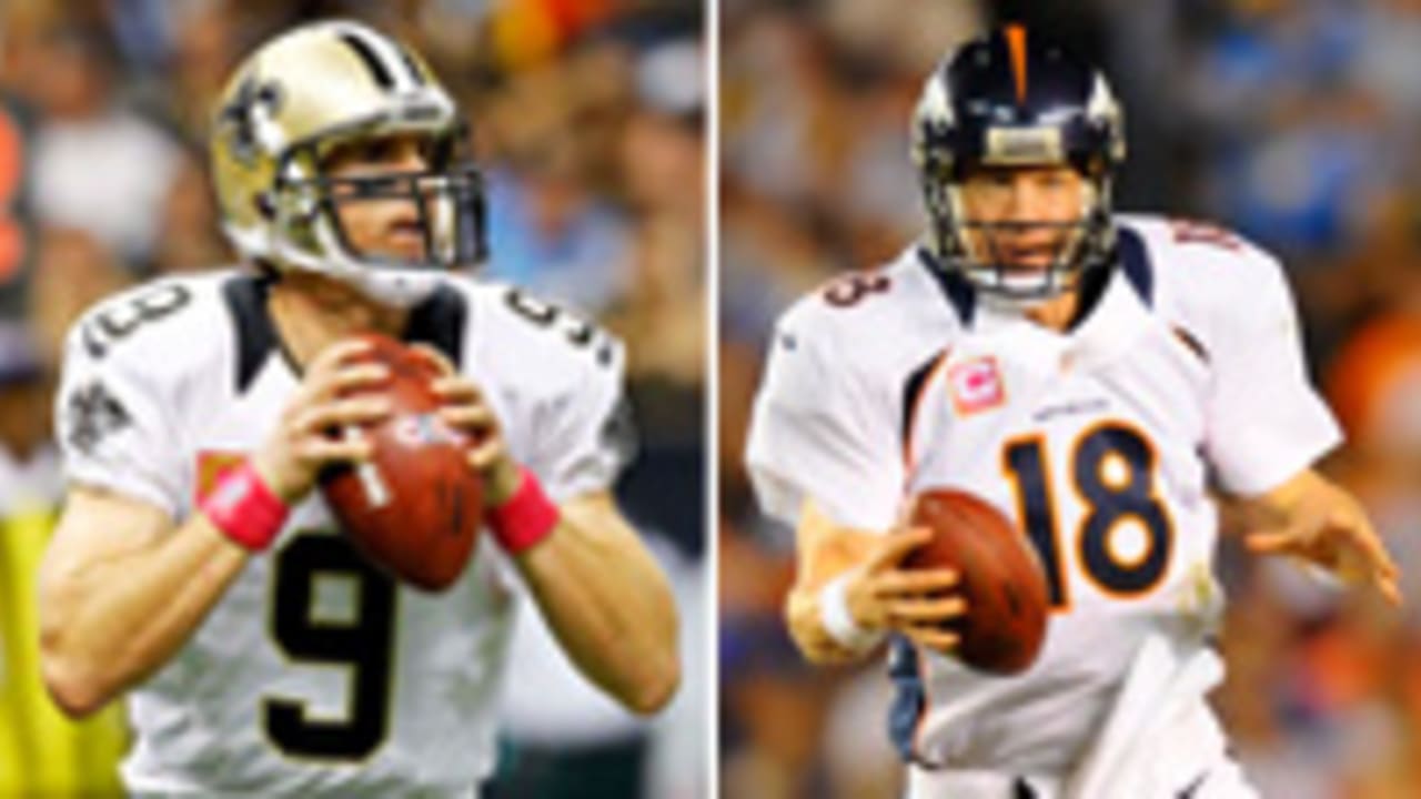 Peyton Manning Vs Drew Brees Tops Week 8 Matchups