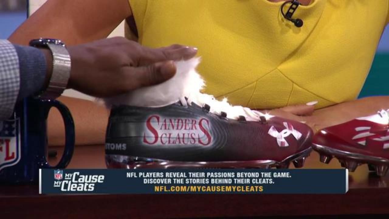 Deion Sanders shows off his cleats for 'My Cause, My Cleats'