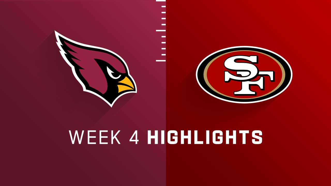 Arizona Cardinals vs. San Francisco 49ers highlights