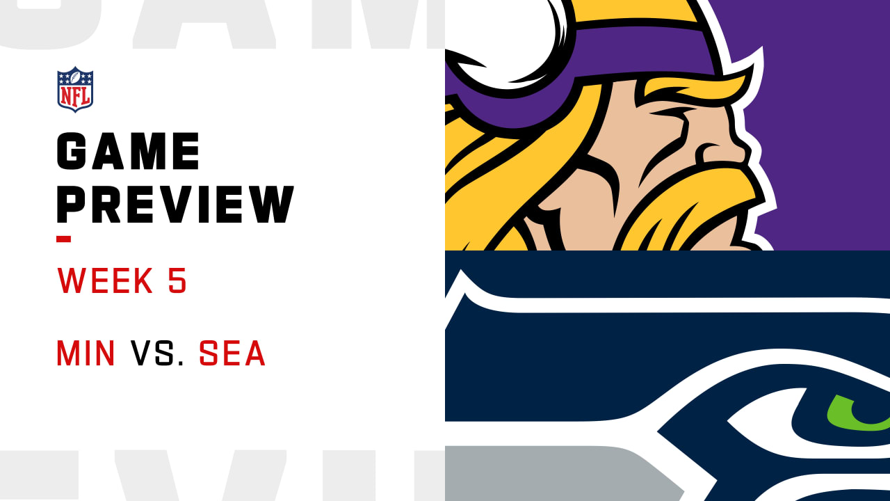 Minnesota Vikings Vs. Seattle Seahawks Preview | Week 5