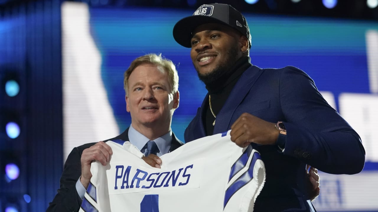 Dallas Cowboys select Penn State linebacker Micah Parsons with No. 12 pick  in 2021 draft