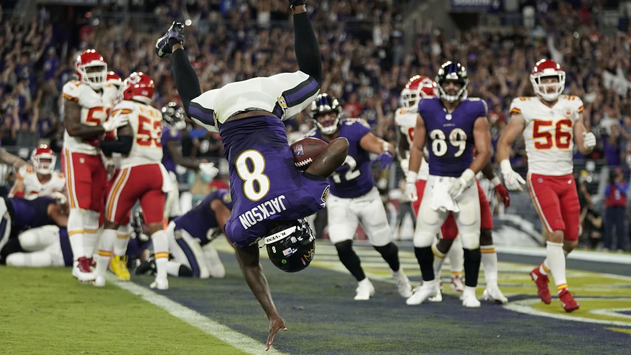 Lamar Jackson sore after 'pretty cool' front-flip touchdown: 'I'd probably  do it again'