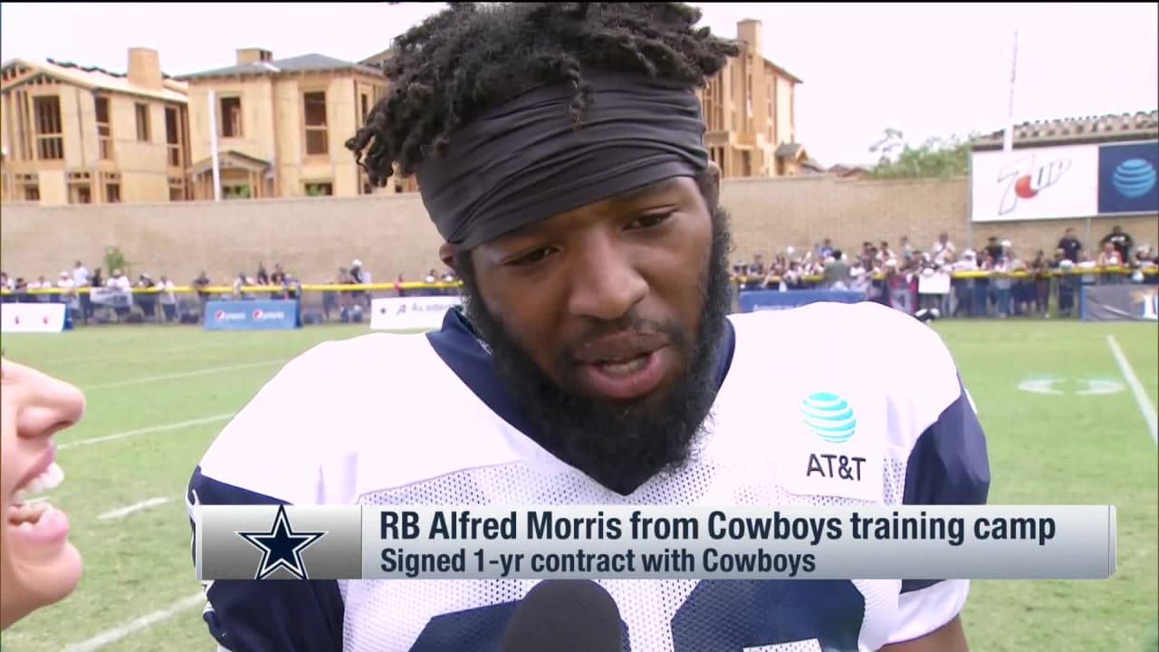 Dallas Cowboys Sign RB Alfred Morris ✭ Inside The Star