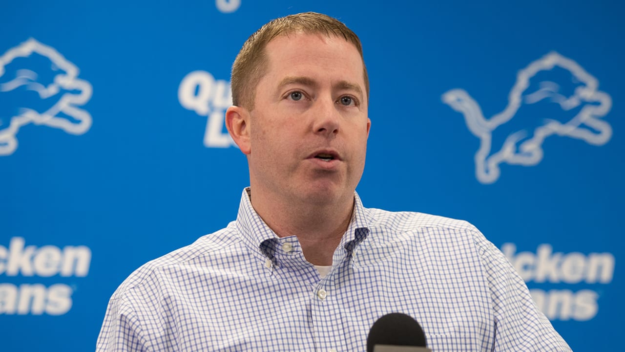 Live updates: Press conference with Detroit Lions GM Bob Quinn