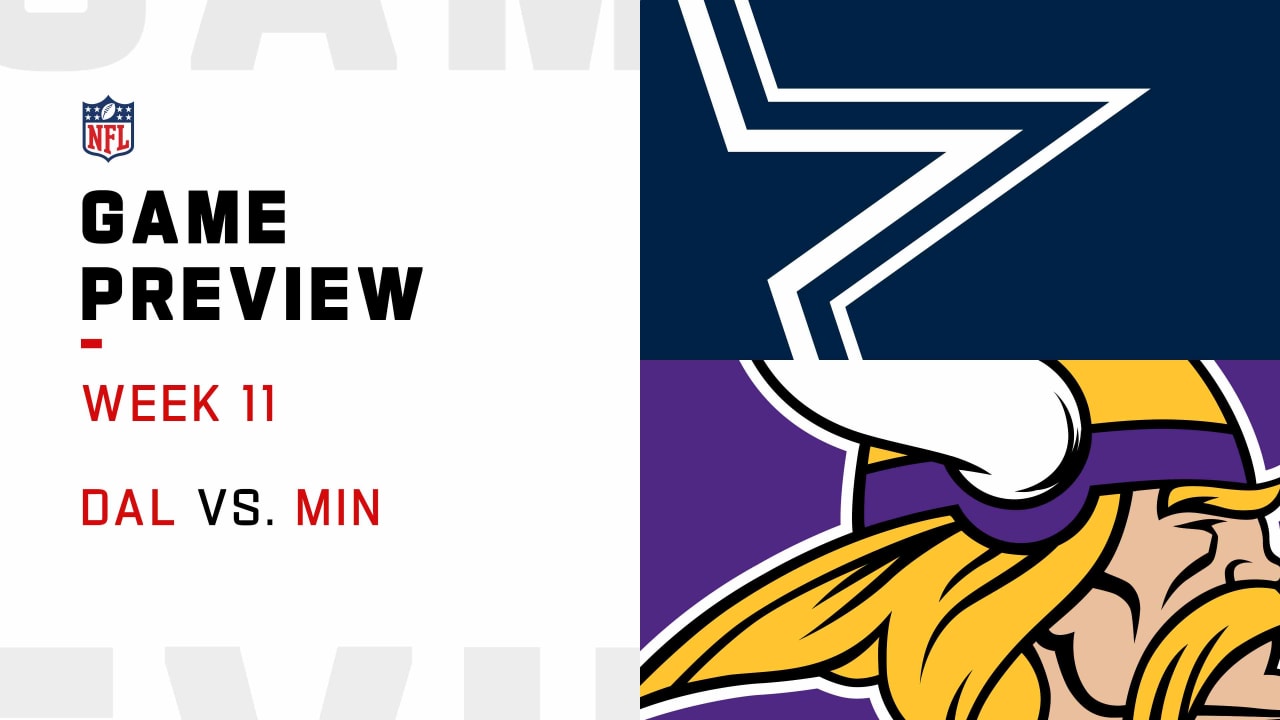 How to Watch the Dallas Cowboys vs. Minnesota Vikings - NFL Week 11