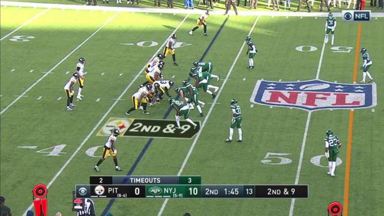 Jaylen Samuels turns screen into slippery 27yard pickup