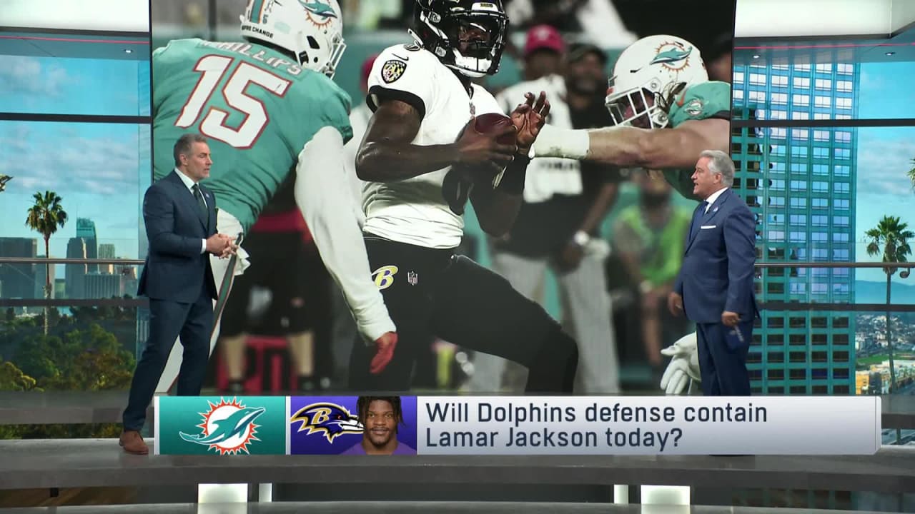 Will Miami Dolphins defense contain Baltimore Ravens quarterback Lamar  Jackson in Week 2?