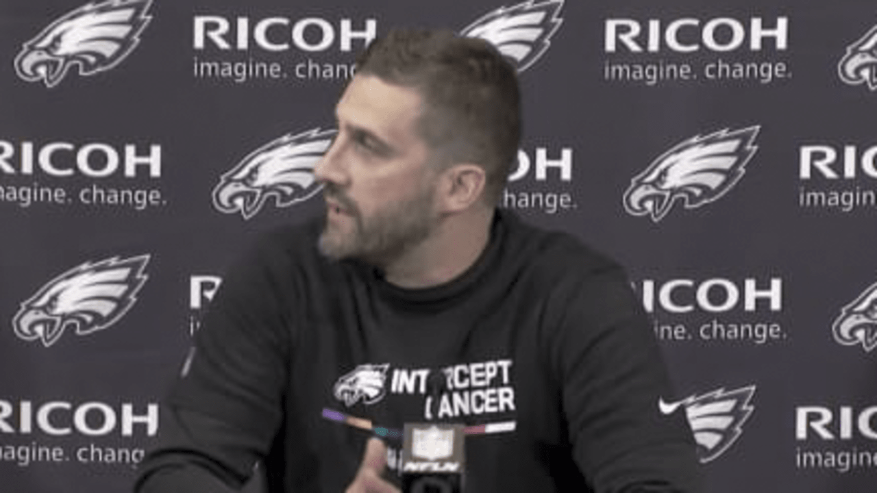 Nick Sirianni tells the story of a flower to help motivate Eagles