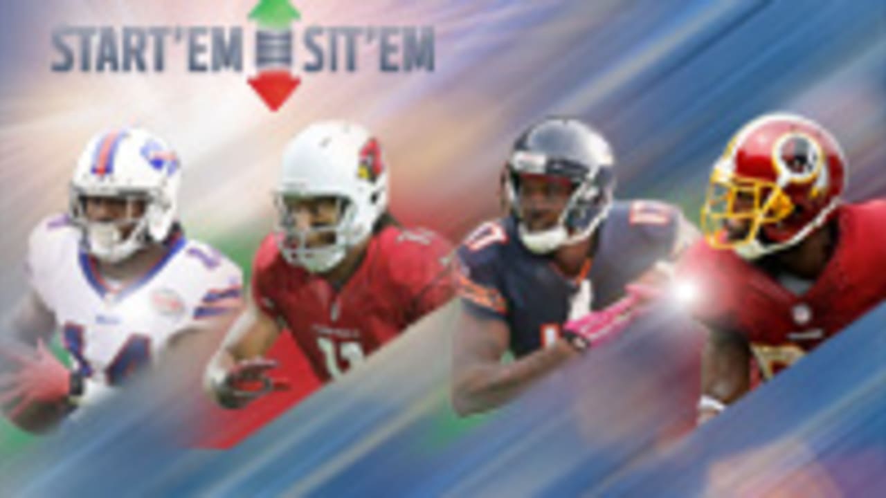 Start 'Em, Sit 'Em Week 12 Wide receivers