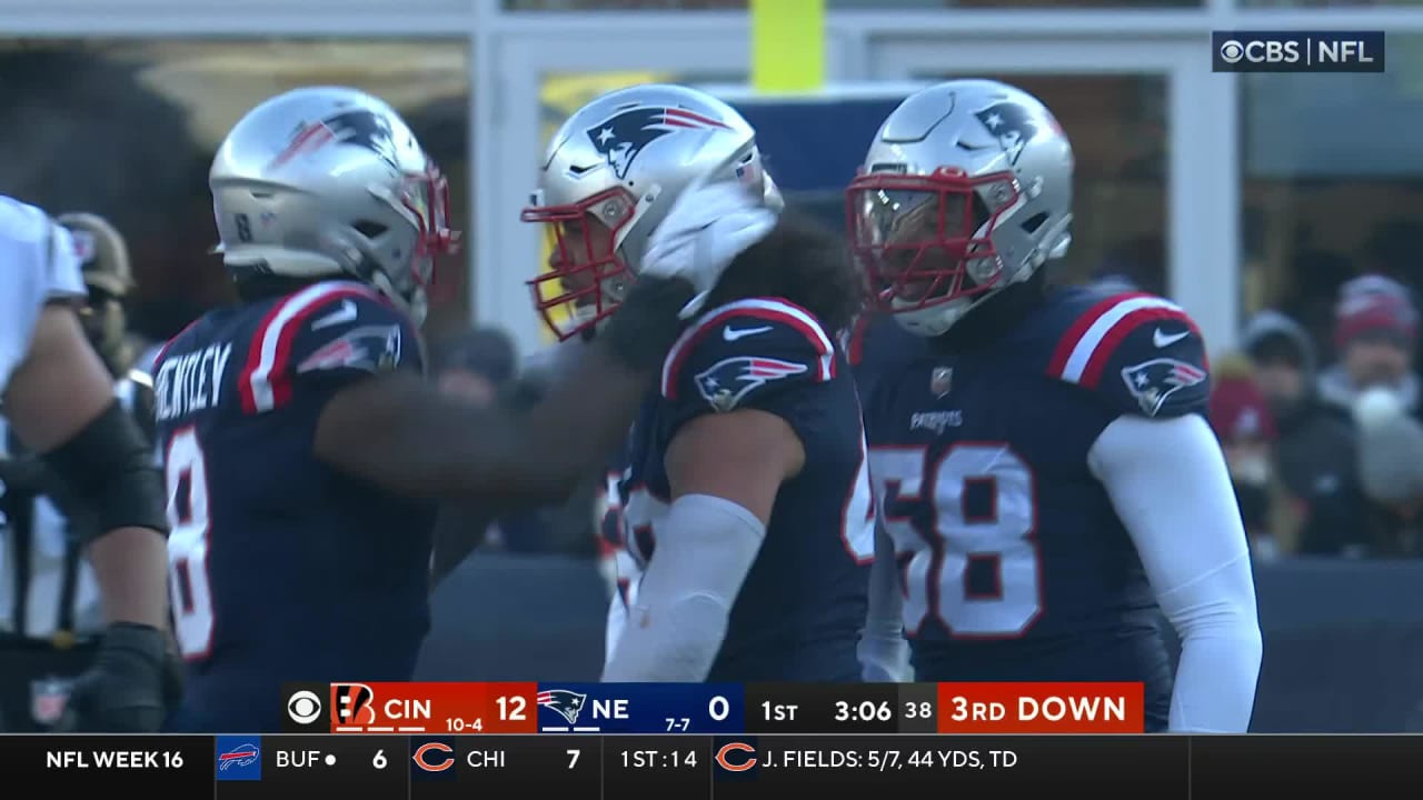 New England Patriots linebacker Jahlani Tavai is a heat-seeking missile ...