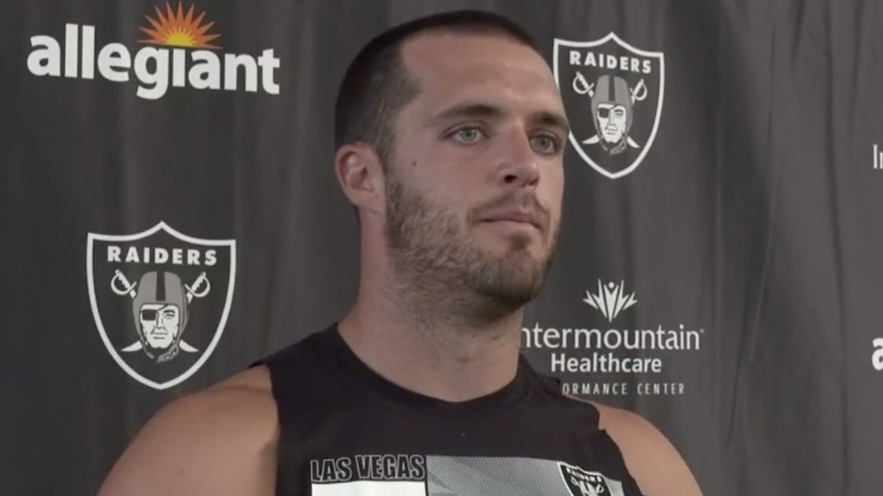 Las Vegas Raiders' Derek Carr: 'I'm tired of being disrespected' 