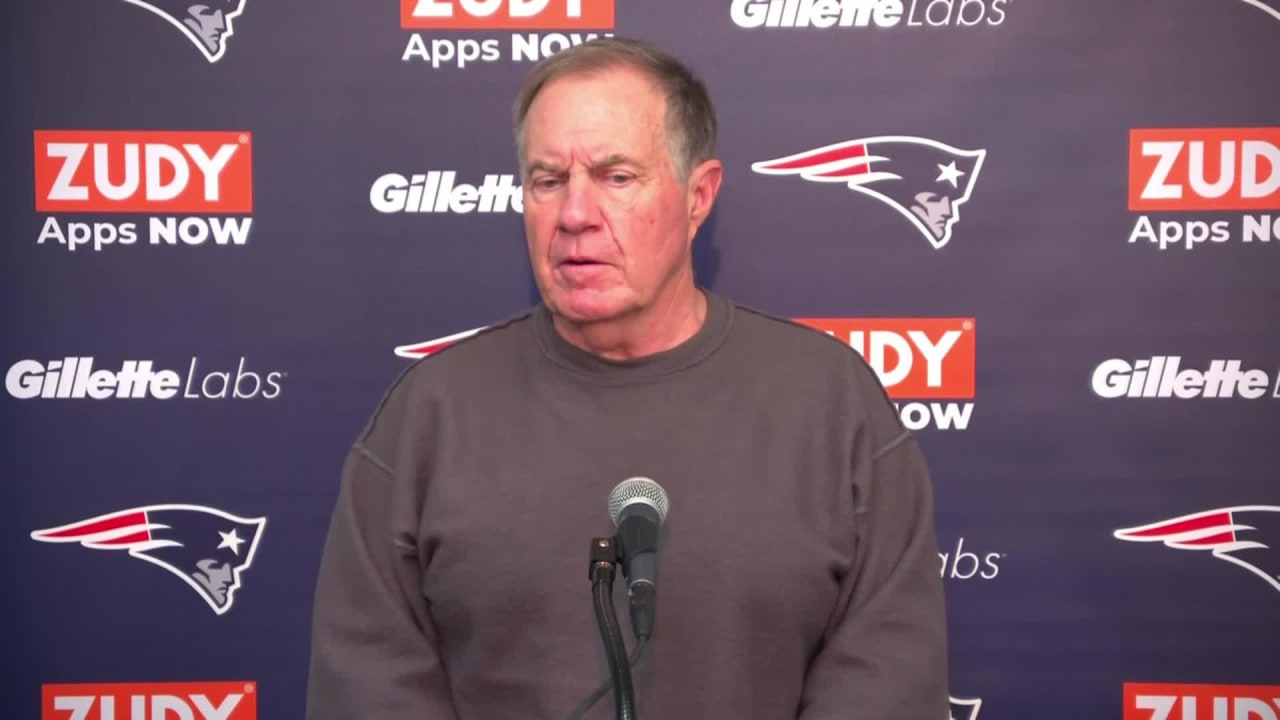 New England Patriots Head Coach Bill Belichick Tough To See A Player