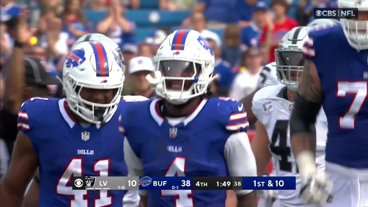 Buffalo Bills' Top Plays Vs. Raiders | Week 2