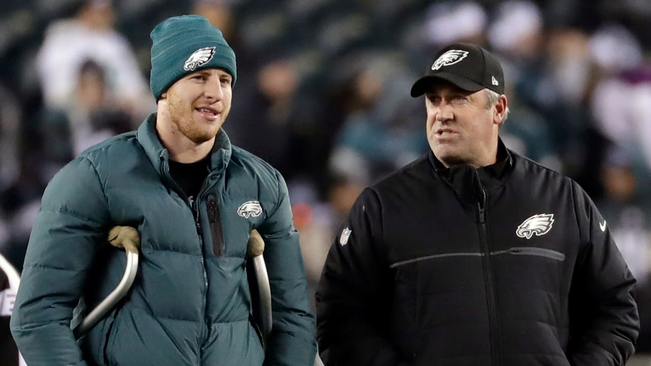 Carson Wentz - Doug Pederson-180205-sl