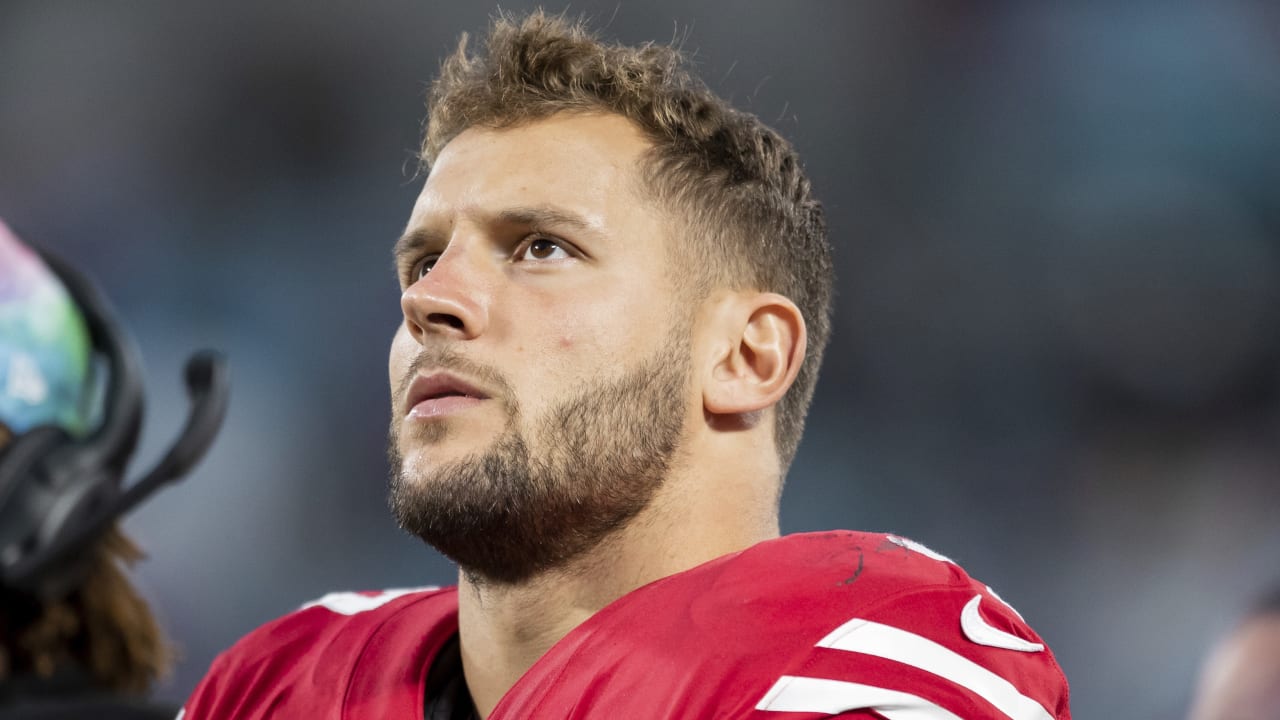 49ers' Nick Bosa won't play Sunday vs. Falcons due to groin injury