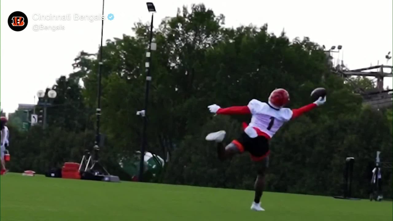 Ja'Marr Chase one-handed catch video: Bengals WR makes incredible