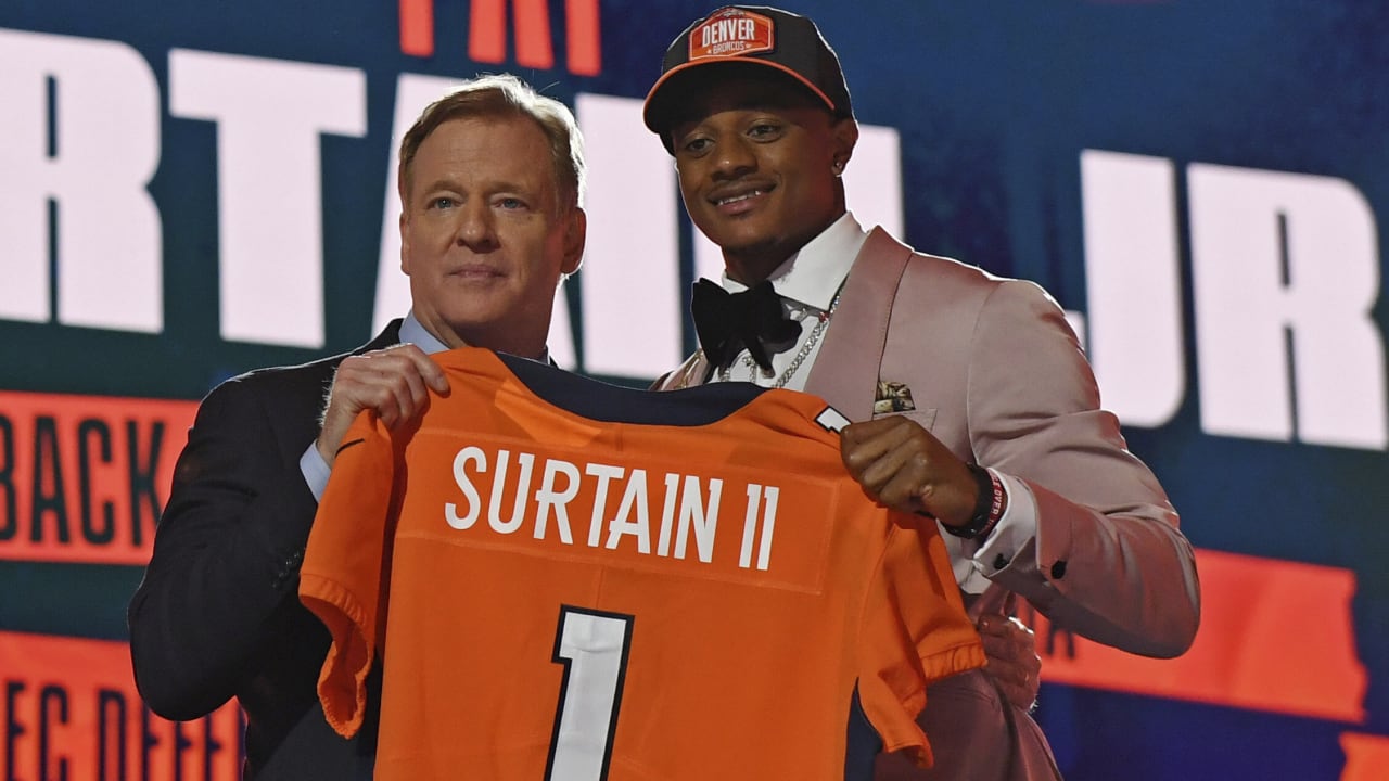 Denver Broncos unveil Patrick Surtain's number for rookie season