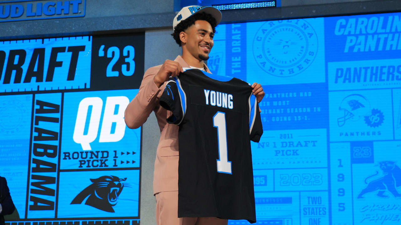 Panthers select Alabama QB Bryce Young with No. 1 overall pick in 2023