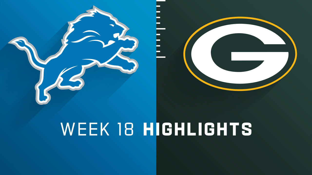 Lions vs. Packers highlights | Week 18