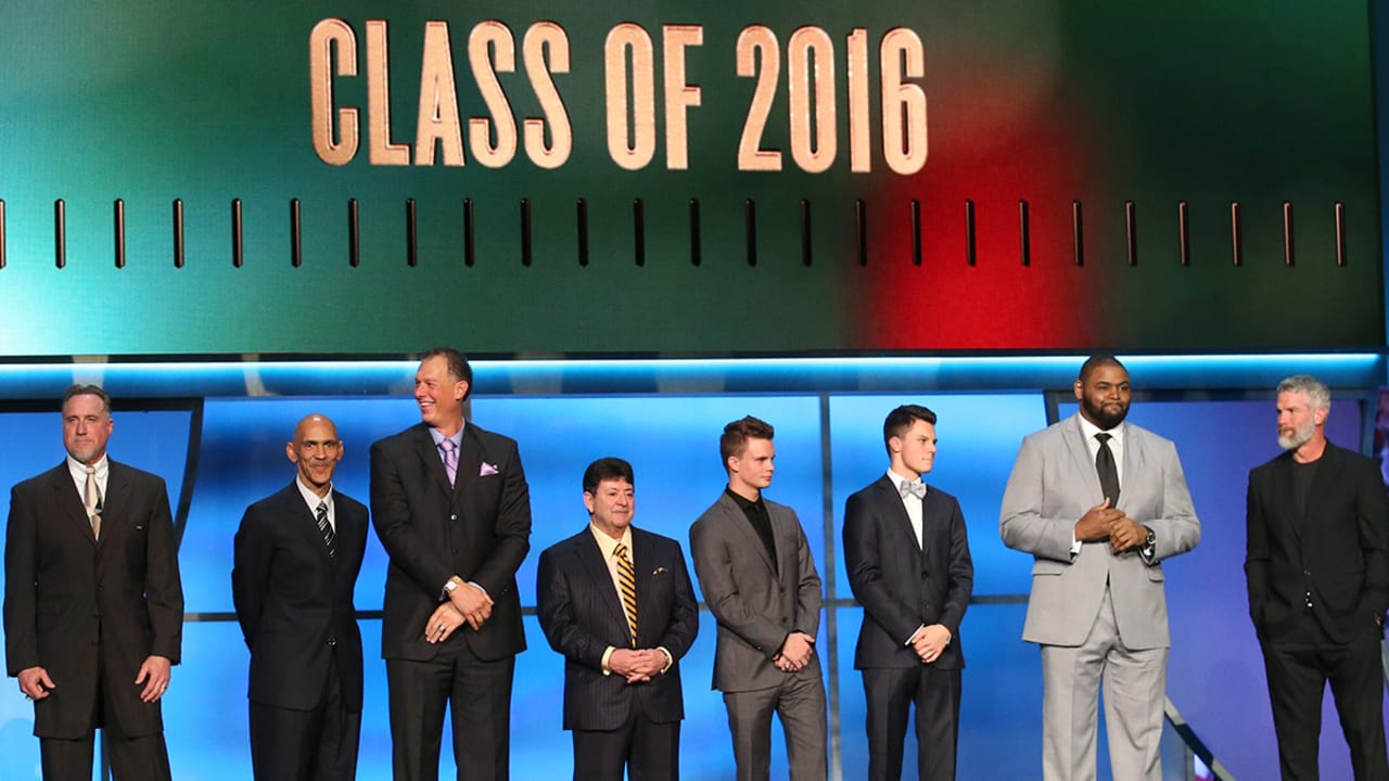 pro football hall of fame class of 2016