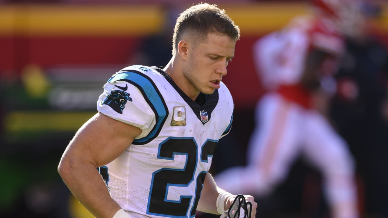 Carolina Panthers RB Christian McCaffrey placed on injured reserve